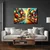 Slika pisano mesto v krogih - 120x80