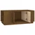 Greatstore Klubska mizica medeno rjava 100x50x41 cm trdna borovina