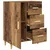 Kreveta Staro drvo 34 x 69.5 x 90 cm Konstruirano drvo