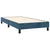Box spring krevet s madracem tamnoplavi 100x200 cm baršunasti