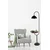Opviq 534LUN3549 Podna lampa, Crna