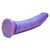 Silikonski dildo z bleščicami Magic Stick - 24 cm