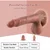 HiSmith WDA027-M Wildolo Realistic Silicone Dildo with 10 Vibrating Modes & App 23.9cm Skin