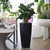 NICOLI Saksija style 36xh70 antracit