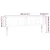 Vidaxl vidaXL Vzglavje postelje z LED modro 183x16x78/88 cm blago