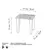 HANAH HOME Sto za dnevnu sobu Shb 032 C