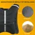 Homestar Tehtud vest 40x35 cm Must