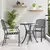 Vrtna stolica 2 pcs Antracit 56 x 65 x 89 cm Čelik