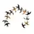 Wallity Zidna dekoracija Arc Flock 3, 90x82x7 cm, 1.5 mm, Šarena