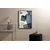 Venture Design Poster Modri vrtinec 70x100 cm Bež