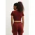 Guess Majica V3BI01 K0232 Bordo rdeča Regular Fit