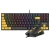 GAMEZONE Gaming set mehanicka tastatura I mis crno-zuti 7200dpi HORNET87 by Tracer