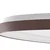 Lucande LED stropna svetilka Asken, 61 cm, rjava, CCT, z možnostjo zatemnitve - Hodnik - Sodobni - kavno rjava, bela - Aluminij