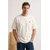 Trendyol Muška majica Tmnss26Ts00025, Krem