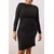 Trendyol Curve Ženska haljina Tbbaw26Ah00092, Crna