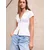 Bershka Bluza bela