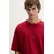 Adidas Muška majica M Fi Sl T KD7647, Okrugli izrez, Bordo