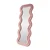 Hanah Home Podno ogledalo Mundo Oval, 65 cm x 170 cm, Roze