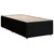 vidaXL vidaXL Box spring postelja z vzmetnico črna 90x200 cm blago, (21306938)