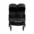KikkaBoo kolica za blizance Happy 2 black (KKB40008)