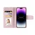 Maska na preklop Hanman Miny Magsafe za iPhone 14 Pro Max roze