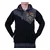 Hoodi moška - RASCAL PREMIUM - BLACK HEART - 17097