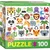 EuroGraphics Puzzle Emoji živali 100 kosov