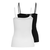 ONLY Top LOVE SINGLET 2PACK JRS, črna, bela