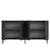 HANAH HOME Komoda Rany 150 Anthracite Gold