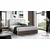 Boxspring postelja Wood 2 - 180x200 cm - temni hrast