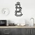 Wallity Zidna dekoracija Coffee, 40x75 cm, 1.5 mm, Crna
