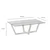 Hanah Home Klub sto Amalfi 105x35x65cm Beli