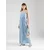 ONLY Obleka ONLNOVA moder denim