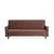 Atelier del Sofa Trosed na razvlačenje Hiko Braon