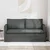 vidaXL Kavč Temno siva 195 x 82 x 85 cm Kovina