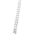 GEKO G02447 Aluminijasta teleskopska lestev 5m, 150kg