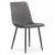Brandless Stol TURIN - temno siv žamet x 2, (22030596)