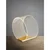 VALENTIN STOLNA LAMPA  LED/3000K/14W/786Lm/BRASS GOLD