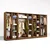 Hanah Home Ormar Kardelen 1600-124, 340x180x51,8 cm, , Braon