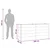 Vidaxl Vrtna visoka greda Rjava 200 x 50 x 91 cm