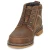 Timberland za moške. TB0A2NFPF131 Rjavi usnjeni škornji Larchmont z vezalkami srednjega čevlja Chukka (46), Rjava, Ravna stran, &#
