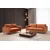 Atelier del Sofa Dvosed Rome 90x70x175cm Narandžasti