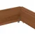 Vidaxl vidaXL Paletna ograja rjava 150x100 cm masivna borovina