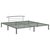 Okvir za krevet sivi metalni 180 x 200 cm