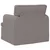 Vidaxl Kavč Taupe 84 x 80 x 85 cm blago