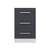 Hanah Home kuhinjski element Minar 4161, 50 cm, beli / antracit