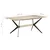 Vidaxl Jedilna miza 180x90x76 cm trden mangov les