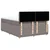 Vidaxl Box spring postelja z vzmetnico taupe 160x200 cm blago