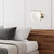 Opviq Zidna lampa Luminar-14156, 25x43x30cm, IP20, Zlatna boje