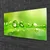 tulup.si Slika na steklu Rastlina leaf dew drops 120x60 cm 4 obešalnika